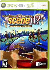 Scene It? Bright Lights! Big Screen! Xbox 360 box art